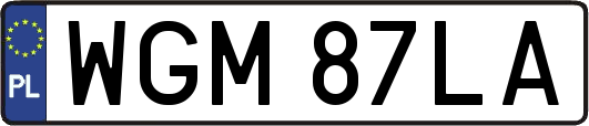 WGM87LA