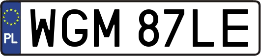 WGM87LE