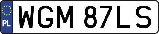 WGM87LS