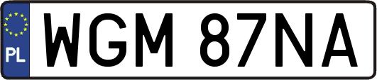 WGM87NA