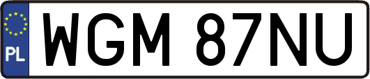 WGM87NU