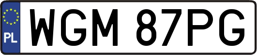 WGM87PG