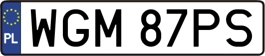 WGM87PS
