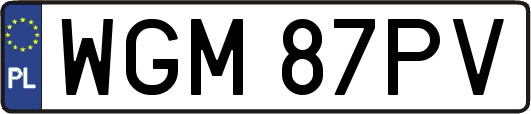 WGM87PV