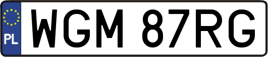 WGM87RG