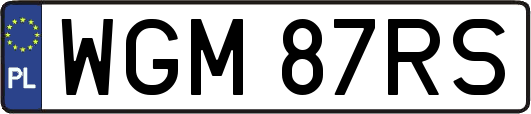 WGM87RS
