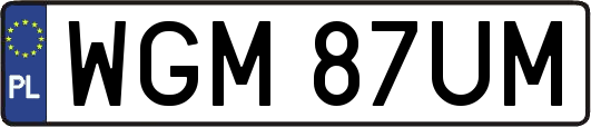 WGM87UM