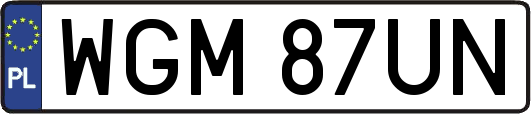 WGM87UN