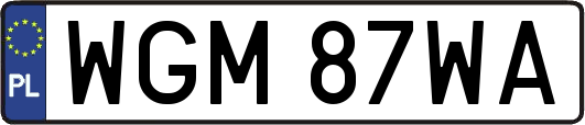 WGM87WA