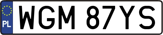 WGM87YS