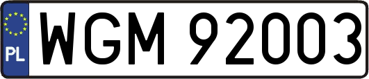 WGM92003