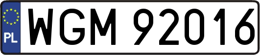 WGM92016