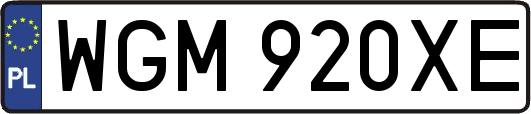 WGM920XE
