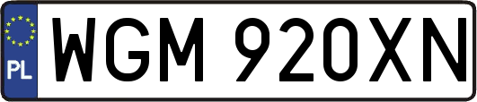 WGM920XN