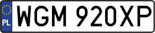 WGM920XP