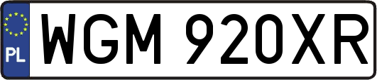 WGM920XR