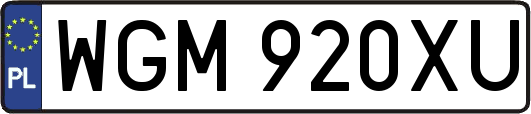 WGM920XU
