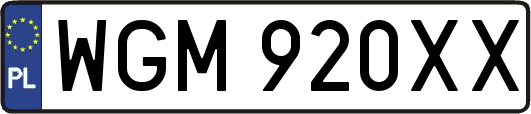 WGM920XX