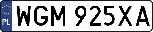 WGM925XA