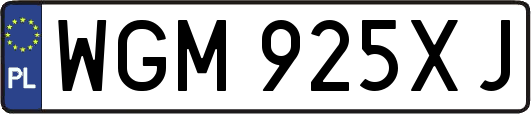 WGM925XJ