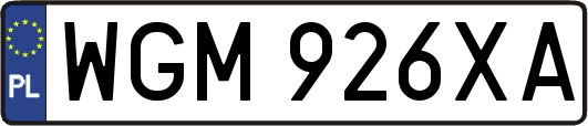 WGM926XA