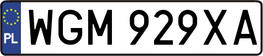 WGM929XA