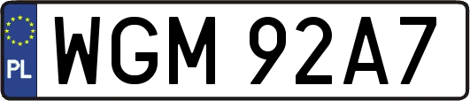 WGM92A7
