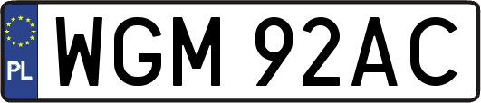 WGM92AC