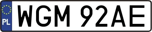 WGM92AE