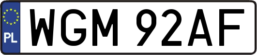 WGM92AF