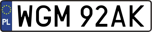 WGM92AK