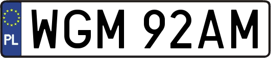 WGM92AM