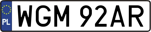 WGM92AR