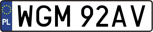 WGM92AV