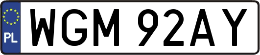WGM92AY