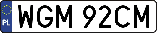 WGM92CM
