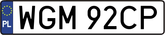 WGM92CP