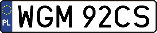 WGM92CS