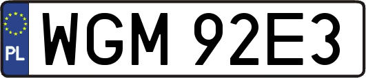 WGM92E3