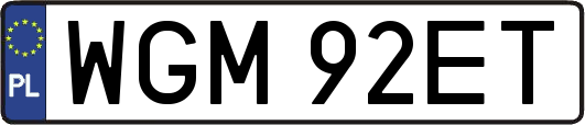 WGM92ET