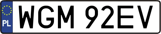WGM92EV