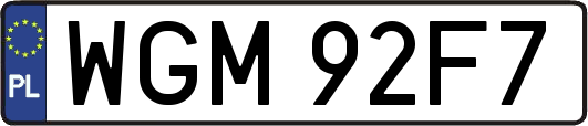 WGM92F7