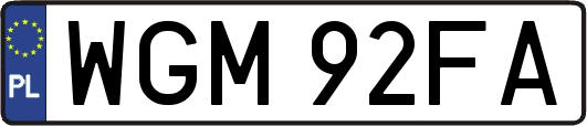 WGM92FA
