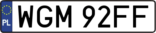 WGM92FF
