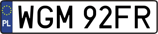 WGM92FR