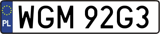 WGM92G3