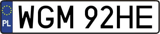 WGM92HE