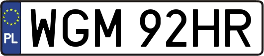 WGM92HR