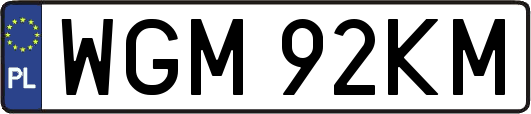 WGM92KM