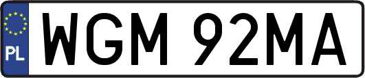 WGM92MA